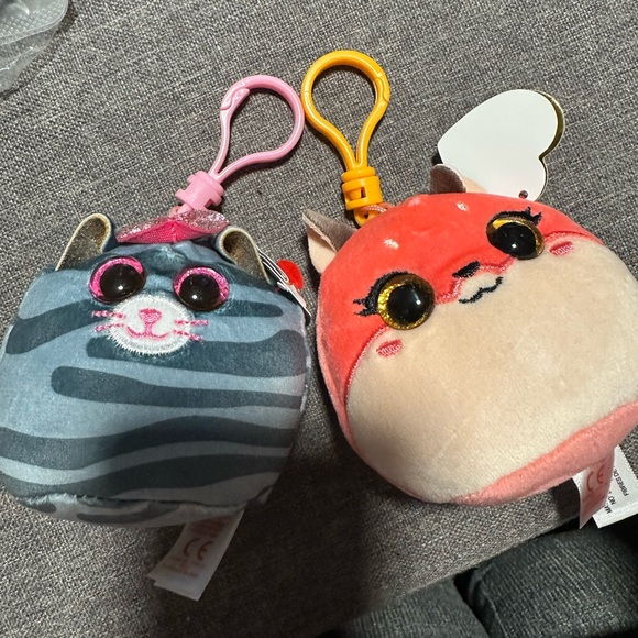 Ty Accessories - TY‎ Lot of Key Chain Backpack clip New